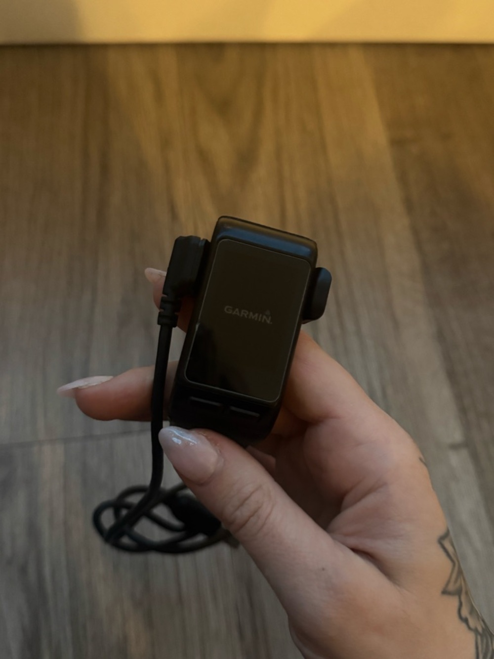 Garmin Black Fitness Band with Charger Cable